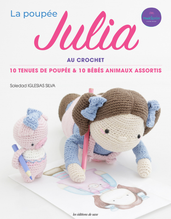 Carte La poupée Julia au crochet Soledad Adriana del Pilar