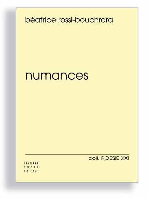 Knjiga Numances ROSSI-BOUCHRARA