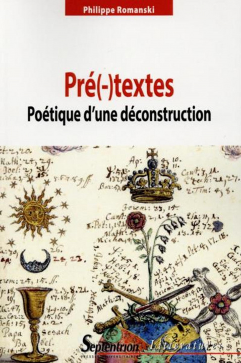 Knjiga Pré(-)textes poétique d'une déconstruction Romanski
