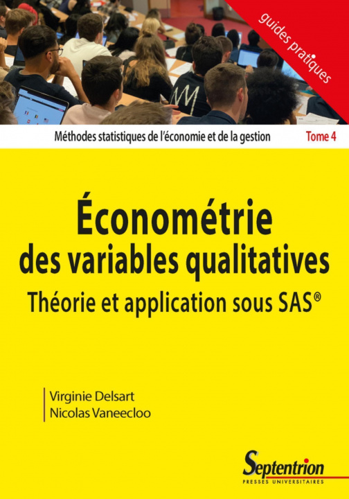 Carte Économétrie des variables qualitatives. Théorie et application sous SAS® Vaneecloo