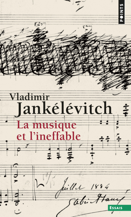 Knjiga La Musique et l'ineffable Vladimir Jankélévitch