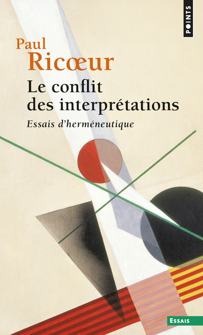 Carte Le Conflit des interprétations, tome 1  (T1 (réédition)) Paul Ricoeur
