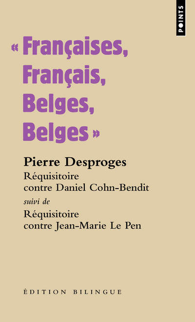 Knjiga Françaises, Français, Belges, Belges Pierre Desproges