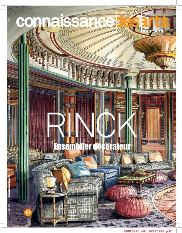 Kniha RINCK ENSEMBLE DECORATEUR CONNAISSANCE DES ARTS