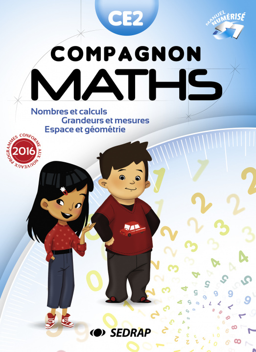 Книга compagnon maths ce2 manuel edt 2017 collegium