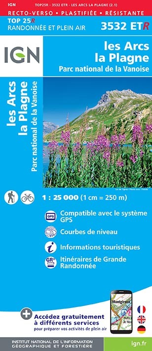 Materiale tipărite 3532Etr Les Arcs.La Plagne.Pn De La Vanoise (Resis 
