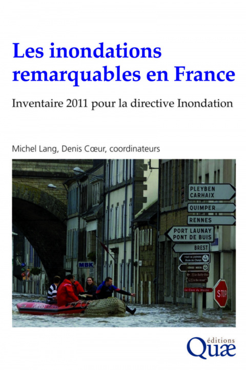 Kniha Les inondations remarquables en France Coeur