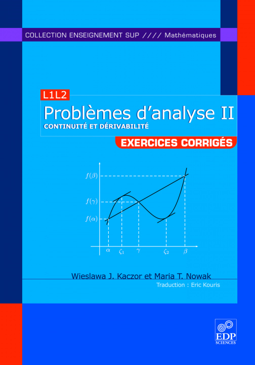 Book L3M1 Problèmes d'analyse II Wieslawa
