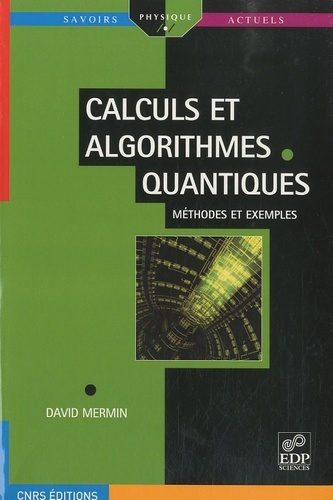 Kniha calculs et algorithmes quantiques Mermin