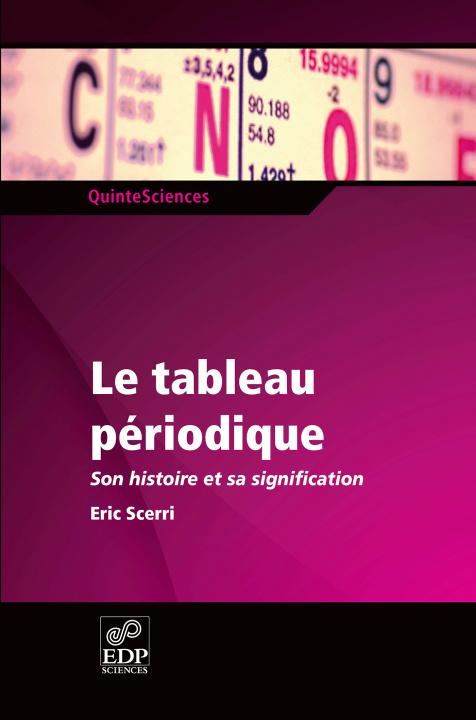 Knjiga TABLEAU PERIODIQUE SCERRI