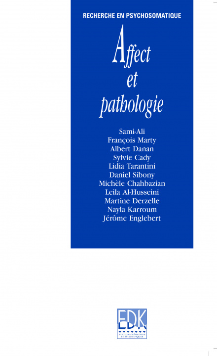 Knjiga affect et pathologies Sami-ali mahmoud