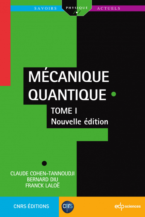 Kniha Mécanique Quantique - Tome 1 Diu