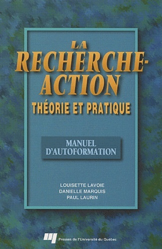 Kniha RECHERCHE-ACTION - THEORIE ET PRATIQUE. MANUEL D'AUTOFORM. LAURIN/MAR/LAVO