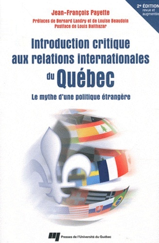 Carte INTRODUCTION CRITIQUE AUX RELATIONS INTERNATIONALES DU QUEBE PAYETTE