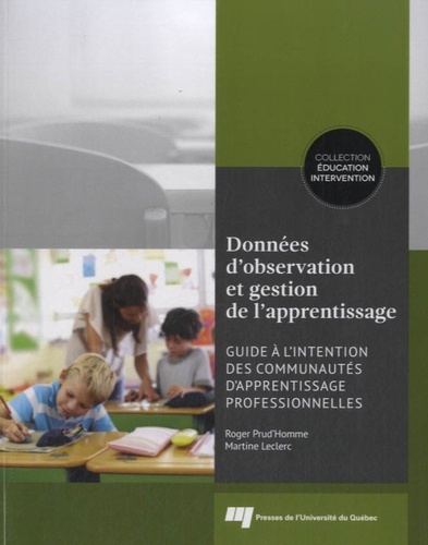 Kniha DONNEES D'OBSERVATION ET GESTION DE L'APPRENTISSAGE ROGER