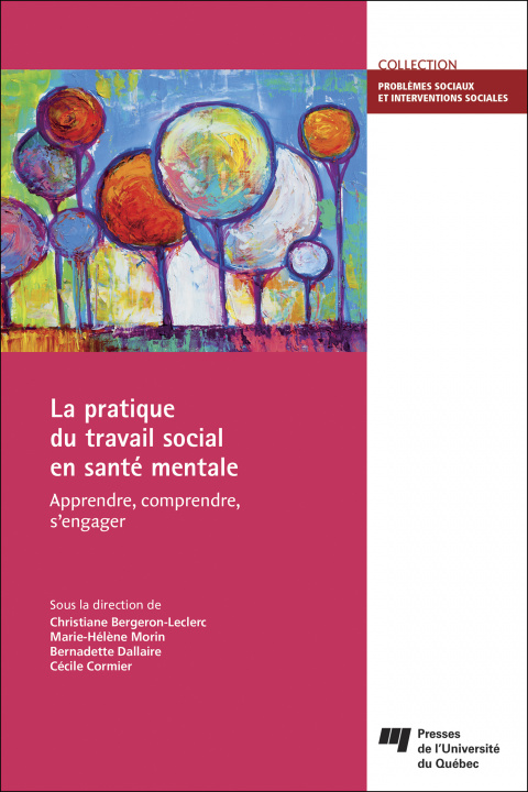 Kniha La pratique du travail social en santé mentale Morin