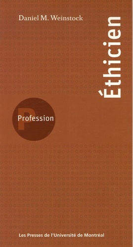 Βιβλίο PROFESSION ETHICIEN Weinstock