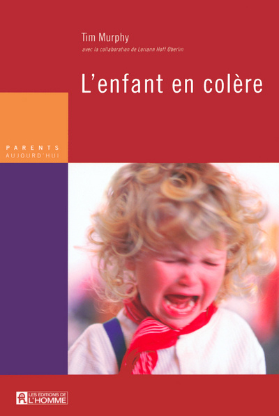 Kniha L'enfant en colère Tim Murphy