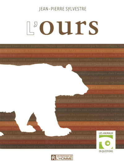 Knjiga OURS Jean-Pierre Sylvestre
