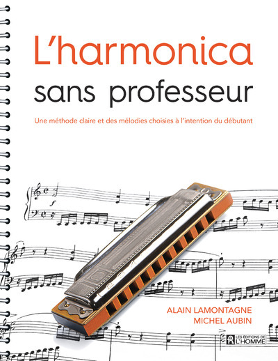 Boek L'harmonica sans professeur (NC) Alain Lamontagne