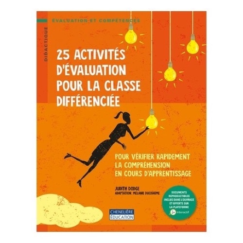 Kniha 25 ACTIVITES D'EVALUATION POUR LA CLASSE DIFFERENCIEE Dodge