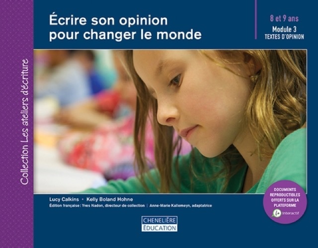 Knjiga ÉCRIRE SON OPINION POUR CHANGER LE MONDE Calkins