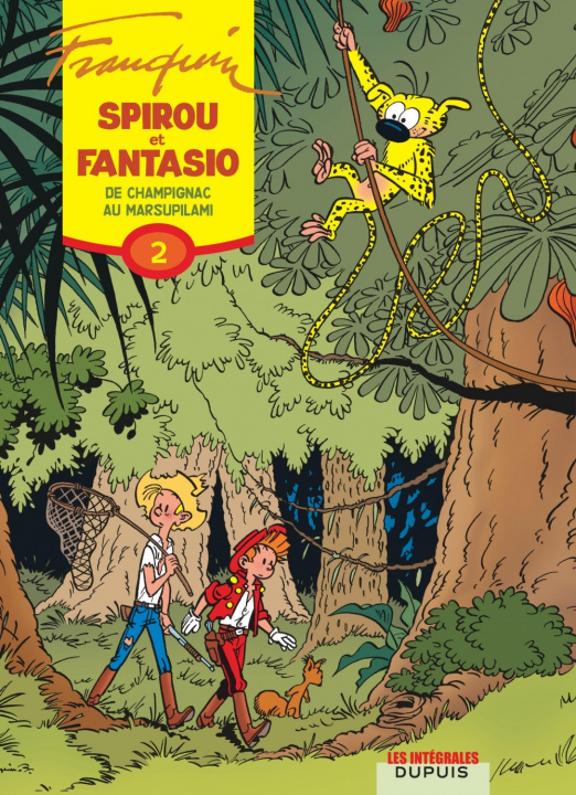 Carte Spirou et Fantasio - L'intégrale - Tome 2 - De Champignac au Marsupilami Franquin