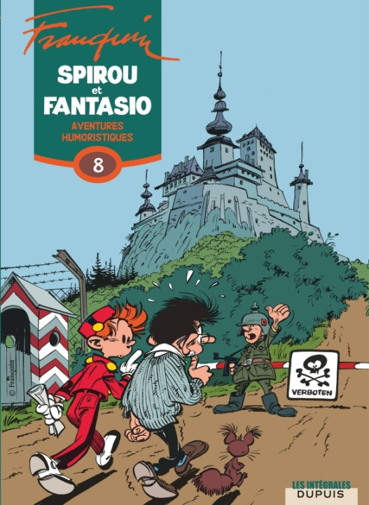 Carte Spirou et Fantasio - L'intégrale - Tome 8 - Aventures humoristiques Franquin
