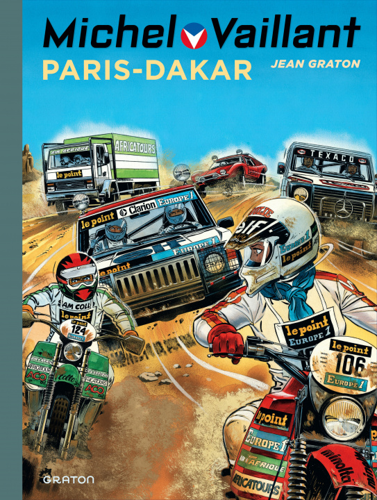 Carte Michel Vaillant - Tome 41 - Paris - Dakar Graton Jean