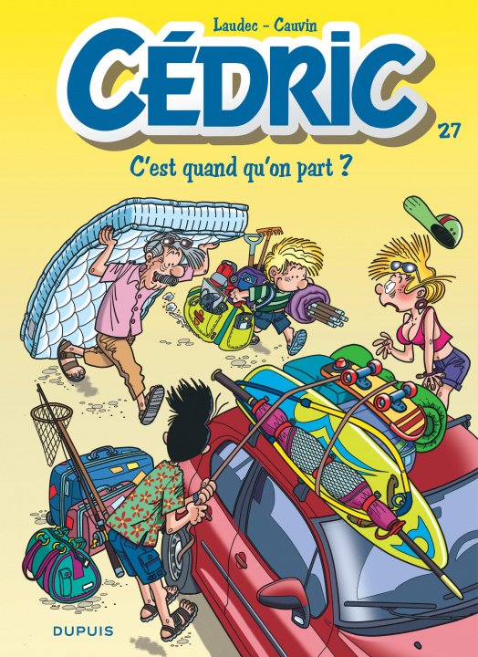 Książka Cedric 27/C'est quand qu'on part ? Cauvin