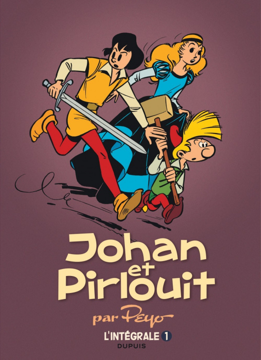 Carte Johan et Pirlouit - L'Intégrale - Tome 1 - Johan et Pirlouit, L'Intégrale tome 1 (1952-1954) (réédit Peyo