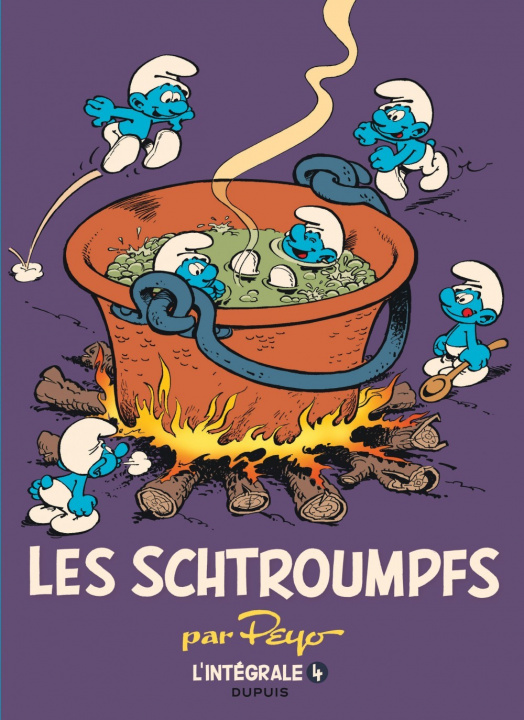 Книга Les Schtroumpfs - L'intégrale - Tome 4 - 1975-1988 Peyo