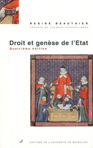 Kniha DROIT ET GENESE DE L'ETAT 4ED Beauthier