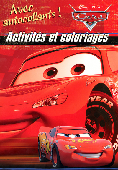 Kniha ACTIV ET COLORIAGES CARS Disney