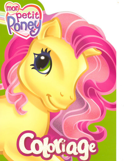 Knjiga COLOR PETIT PONEY VERT collegium