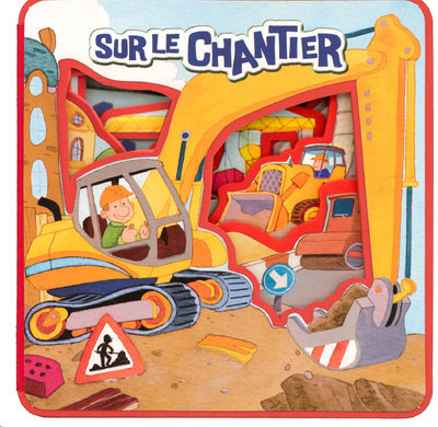 Boek Sur le chantier Valérie Crate