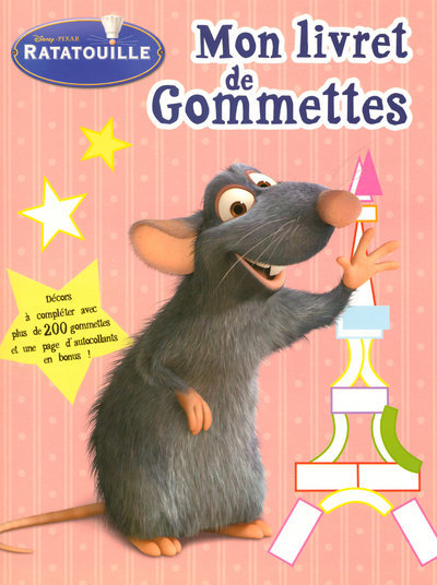 Knjiga LIVRET GOMMETTES RATATOUILLE Disney