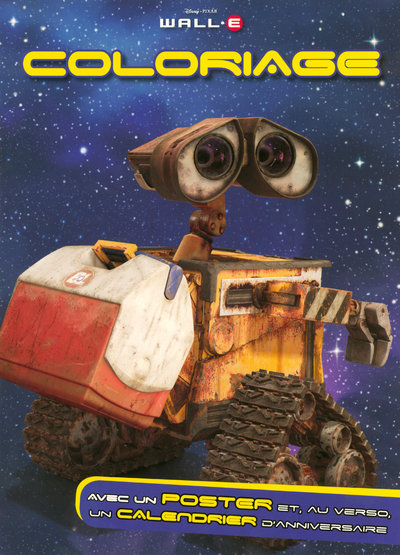 Knjiga COLORIAGE + POSTER WALL-E collegium