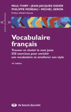 Könyv Vocabulaire français DIDIER