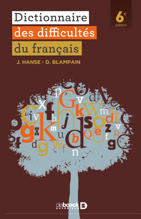 Kniha Dictionnaire des difficultés du français BLAMPAIN