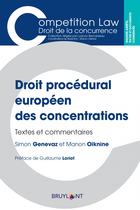 Carte Droit procédural européen des concentrations 