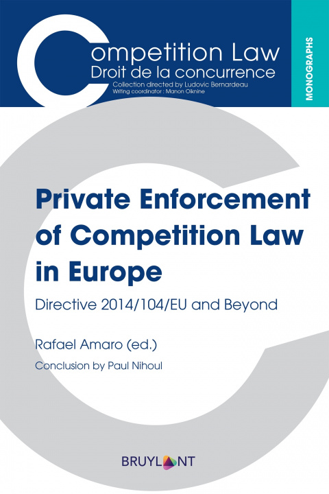 Carte Private Enforcement of Competition Law in Europe 
