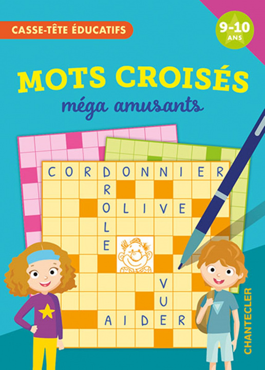 Carte Mots croisés méga amusants (9-10 a.) collegium