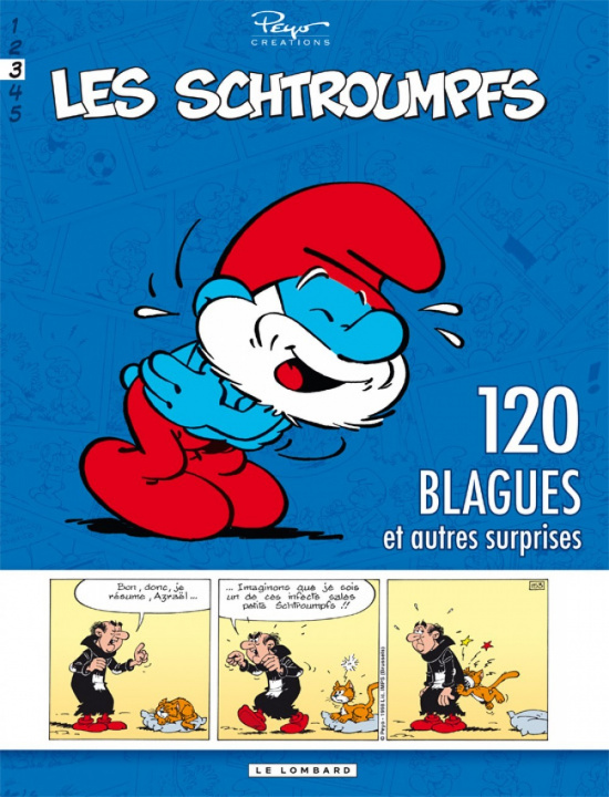 Könyv Schtroumpfs (120 Blagues) - Tome 3 Peyo