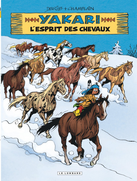 Könyv Yakari - Tome 40 - L'Esprit des chevaux Chamblain Joris