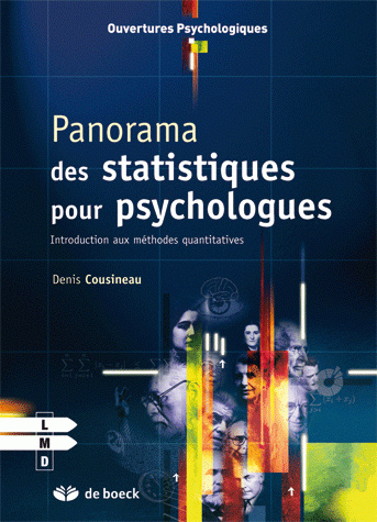 Carte Panorama des statistiques pour psychologues COUSINEAU