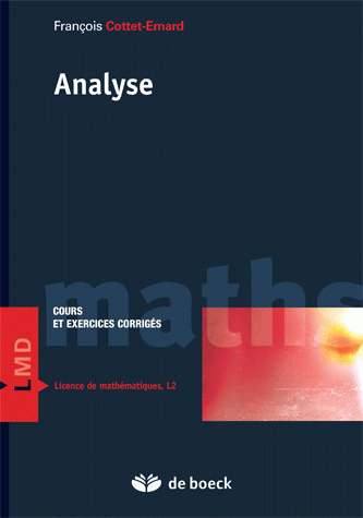 Book Analyse COTTET-EMARD