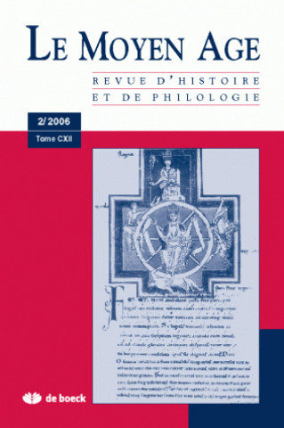 Knjiga MOYEN-AGE (LE) 2006/2 TOME CXII XXX