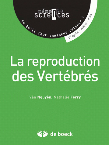 Book La reproduction des vertèbres FERRY