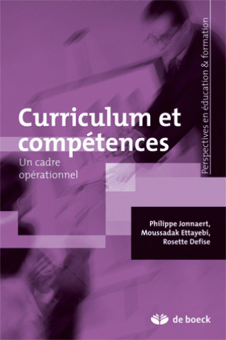 Knjiga Curriculum et compétences JONNAERT